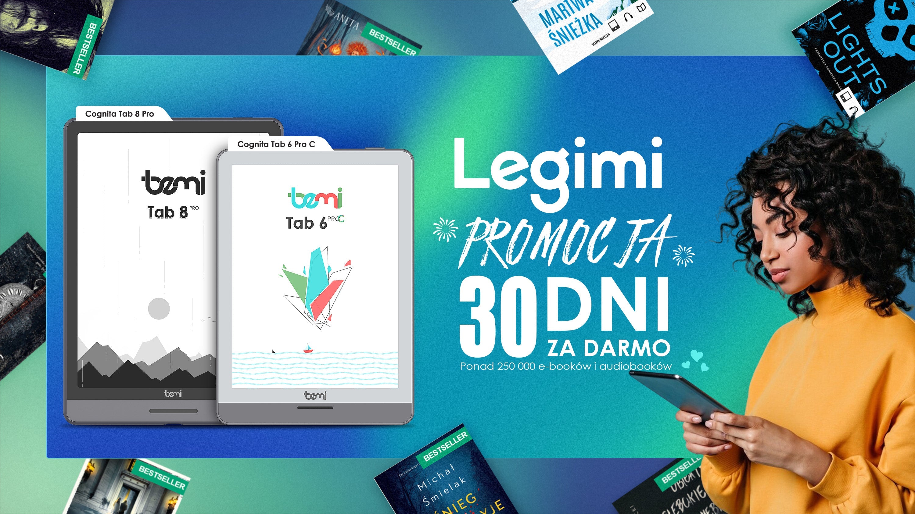 Bemi Legimi Promotion - 30 Days Free
