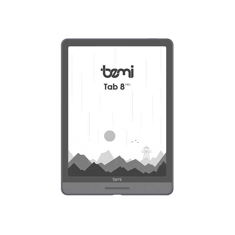 Ebook reader Bemi Cognita Tab 8 Pro /7.8-inch eink Carta/ 3GB+32GB/ smart LED/ anti glare touch screen / wifi5 / Bluetooth/ android / Legimi/ EmpikGo grey