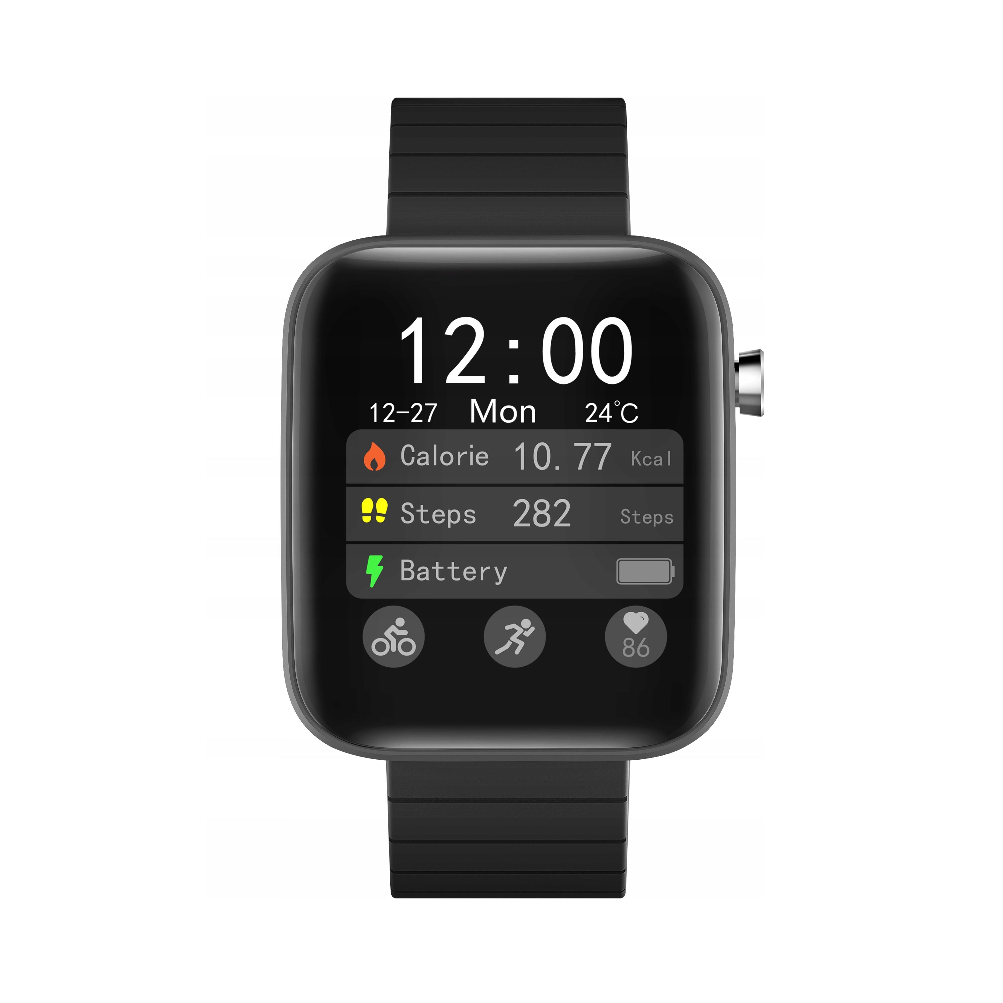 Smartwatch Bemi CID Szary / Latarka / Termometr