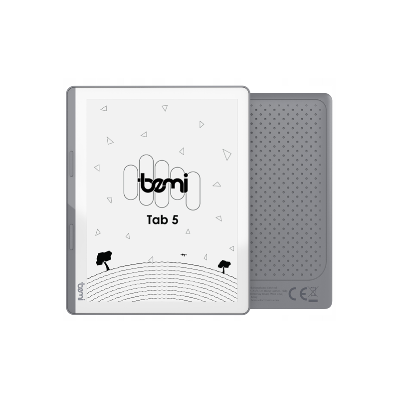 Ebook reader Bemi Cognita Tab 5 /5.76-inch black-white screen/ 1GB+16GB/ Wi-Fi/ earphone jack/android/EmpikGo grey