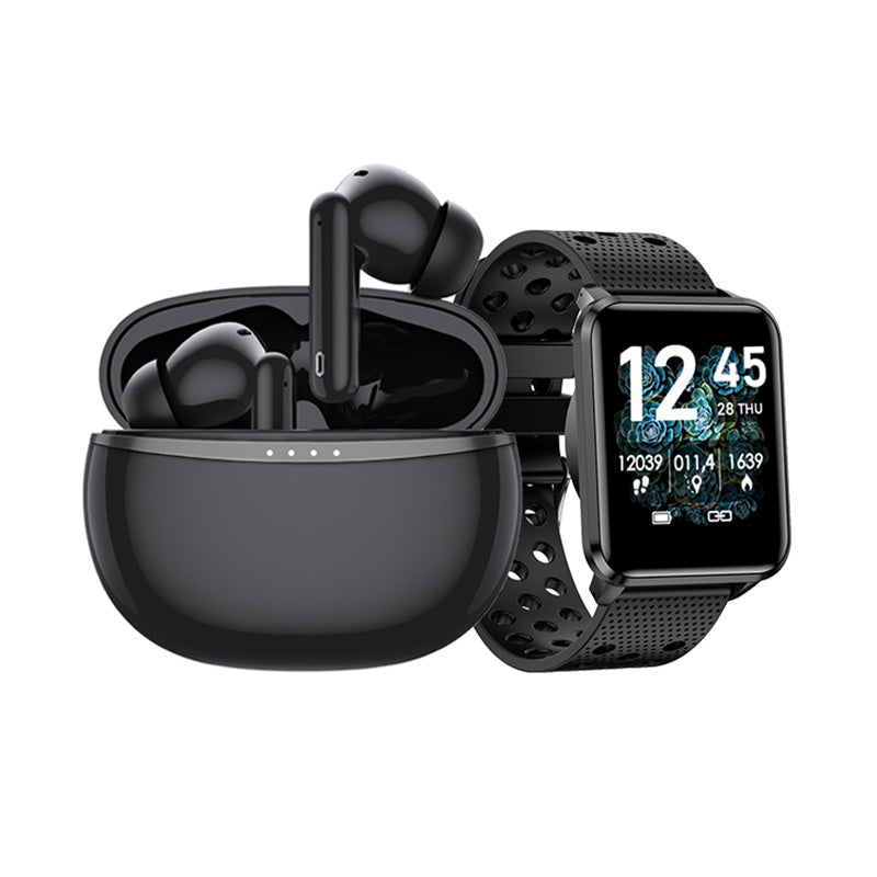 Bemi KIX-M Smartwatch & TWS Tutti Headphones Set